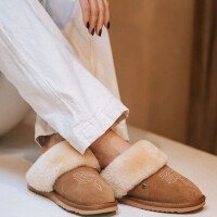 Junee Suede Western Pantoffels afbeelding