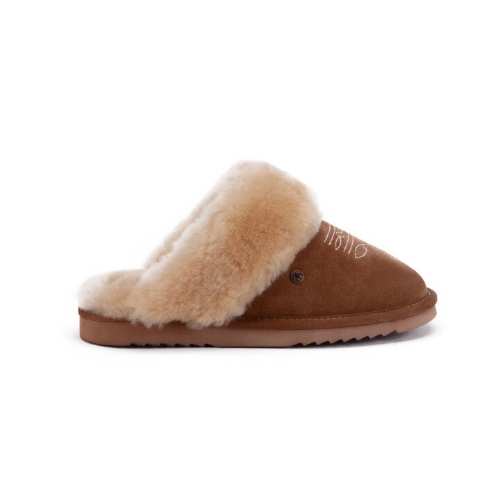 Junee Suede Western Pantoffels afbeelding