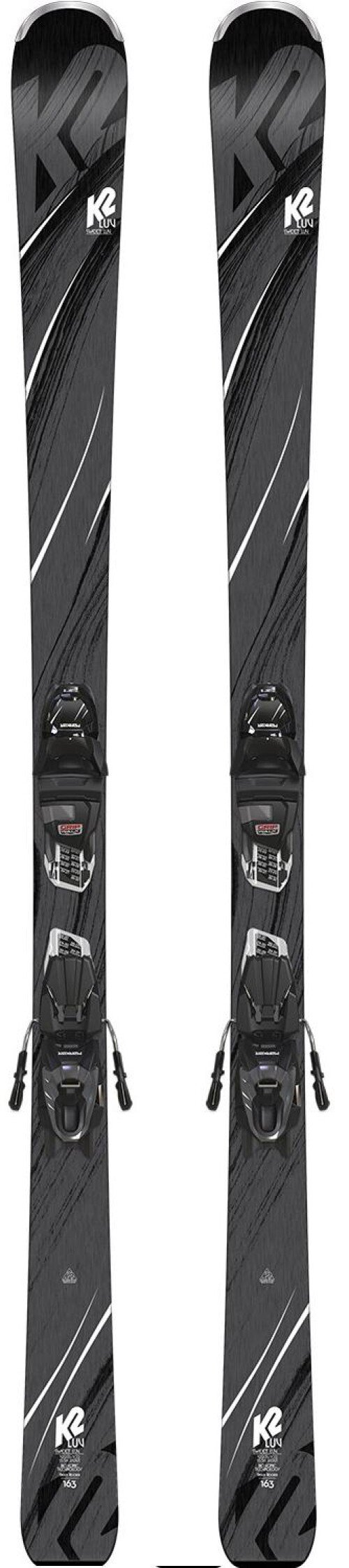 K2 Luv 76 Black ERP 10 Quikclik ski | Linberg