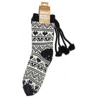 Heart Fairisle Slipper Socks afbeelding
