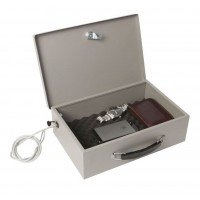 Bo-Camp - Kluis tablet - Met staalkabel - 32x23,5x10 cm afbeelding