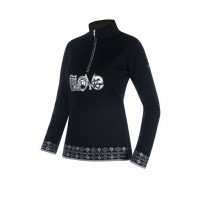 T-Neck Half Zip Lady afbeelding