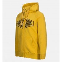 Cotton Blend Zip-Up Hoodie afbeelding