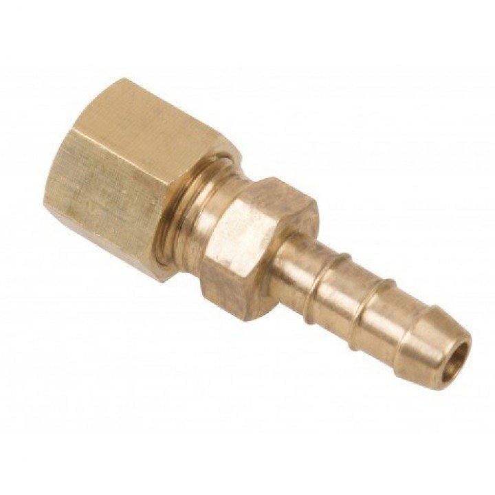 Slangpilaar Met Knelkopp. 6/8mm afbeelding