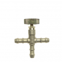 T-slangverbinder Met Kraan 8mm afbeelding