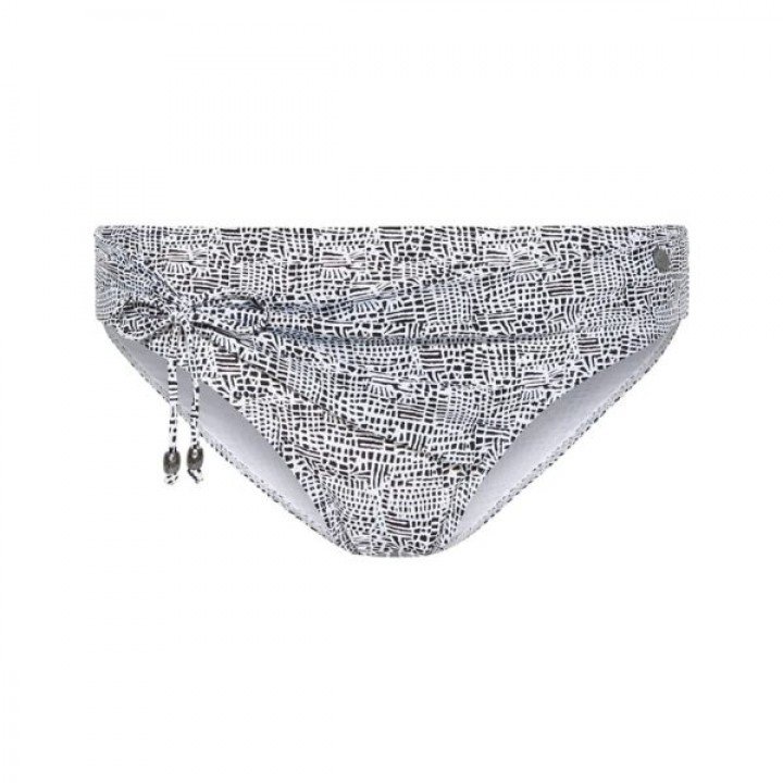 High waist bikinibroekje plooien afbeelding