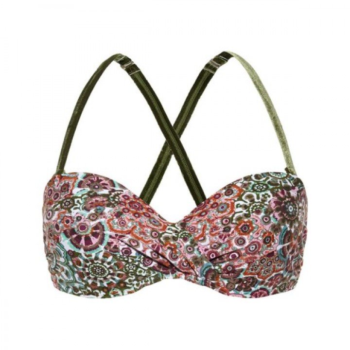 Bandeau bikinitop vrg.cup/beugel afbeelding