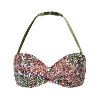 Bandeau bikinitop vrg.cup/beugel afbeelding