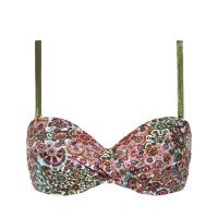 Bandeau bikinitop vrg.cup/beugel afbeelding