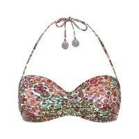 Softcup bandeau bikinitop/beugel afbeelding