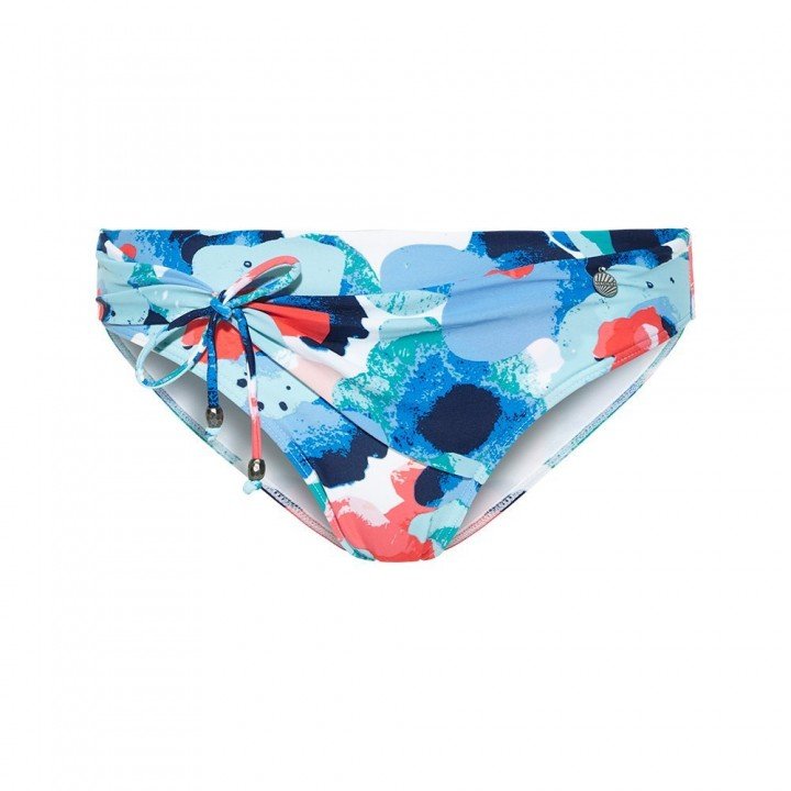 High waist bikinibroekje plooien afbeelding
