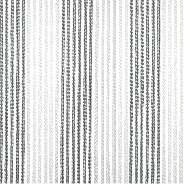 Travellife deurgordijn Korda grijs/wit 60x190cm afbeelding