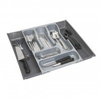 Curver - Bestekbak - 7-Vaks - Uitschuifbaar - 42x30/52x6 cm afbeelding