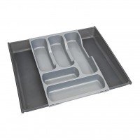 Curver - Bestekbak - 7-Vaks - Uitschuifbaar - 42x30/52x6 cm afbeelding