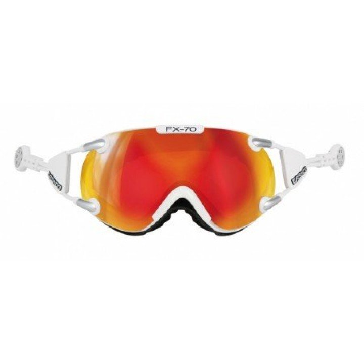 FX70 Carbonic white orange mirror 405010051 afbeelding