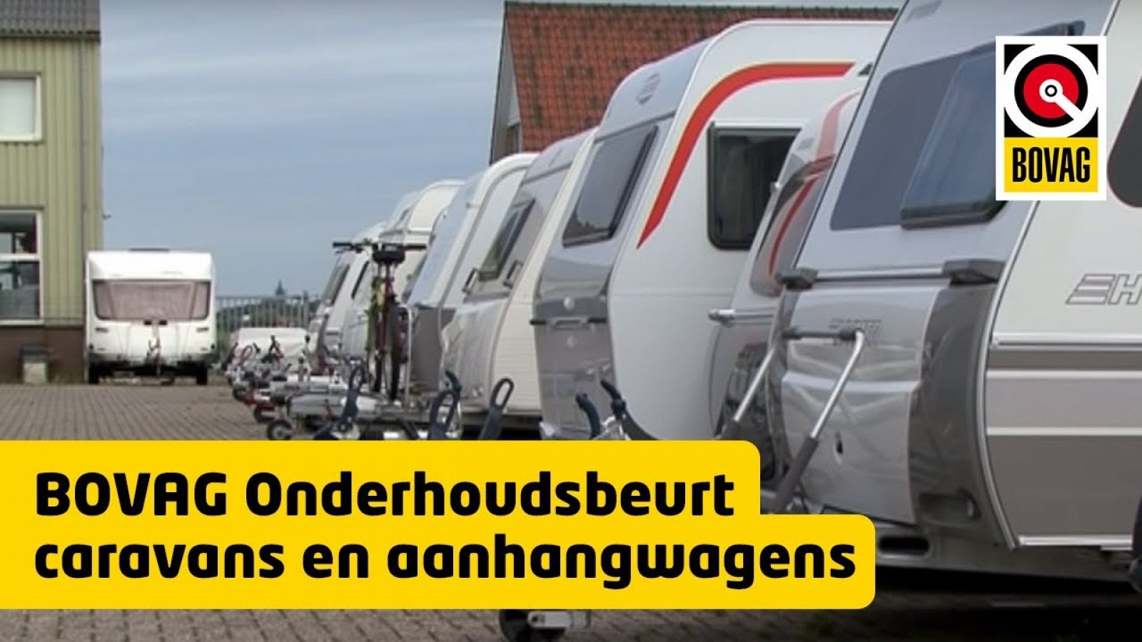 BOVAG onderhoudsbeurt voor caravan en vouwwagen